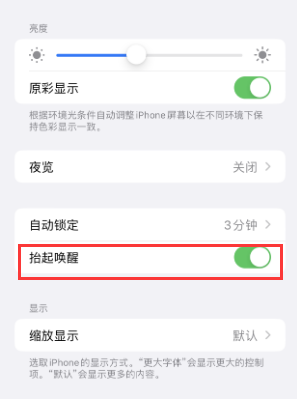 任丘苹果授权维修站分享iPhone轻点无法唤醒怎么办