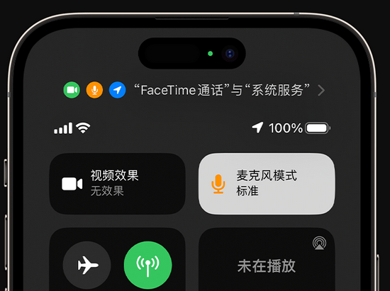 任丘苹果授权维修网点分享iPhone在通话时让你的声音更清晰 