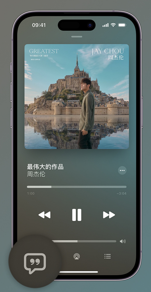 任丘iphone维修分享如何在iPhone上使用Apple Music全新唱歌功能 