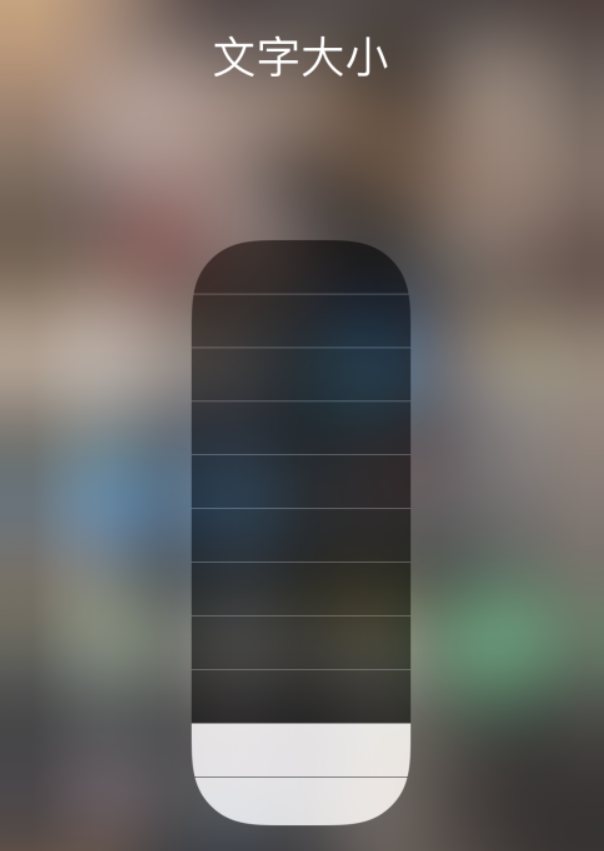 任丘苹果手机维修分享小技巧：在 iPhone 控制中心快速调节字体大小 
