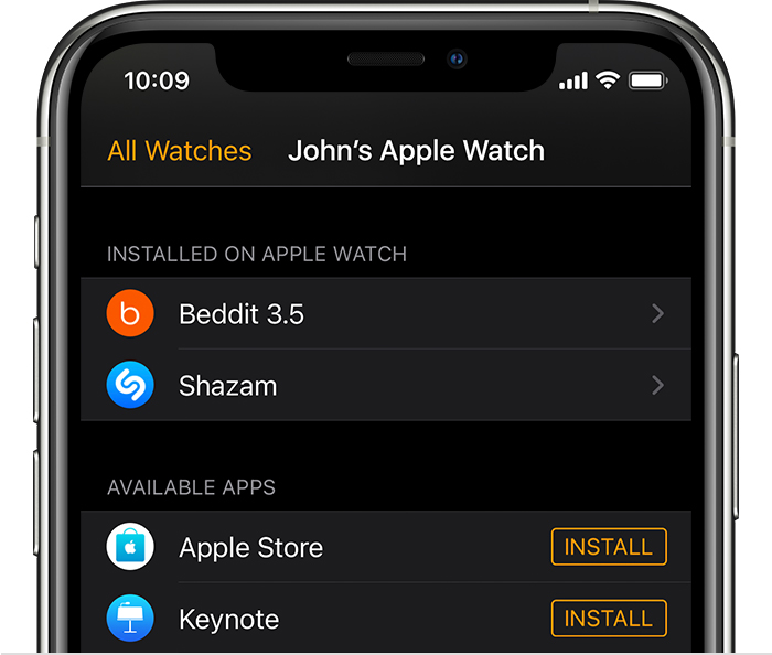任丘苹果手机维修分享如何在 Apple Watch 上下载应用 